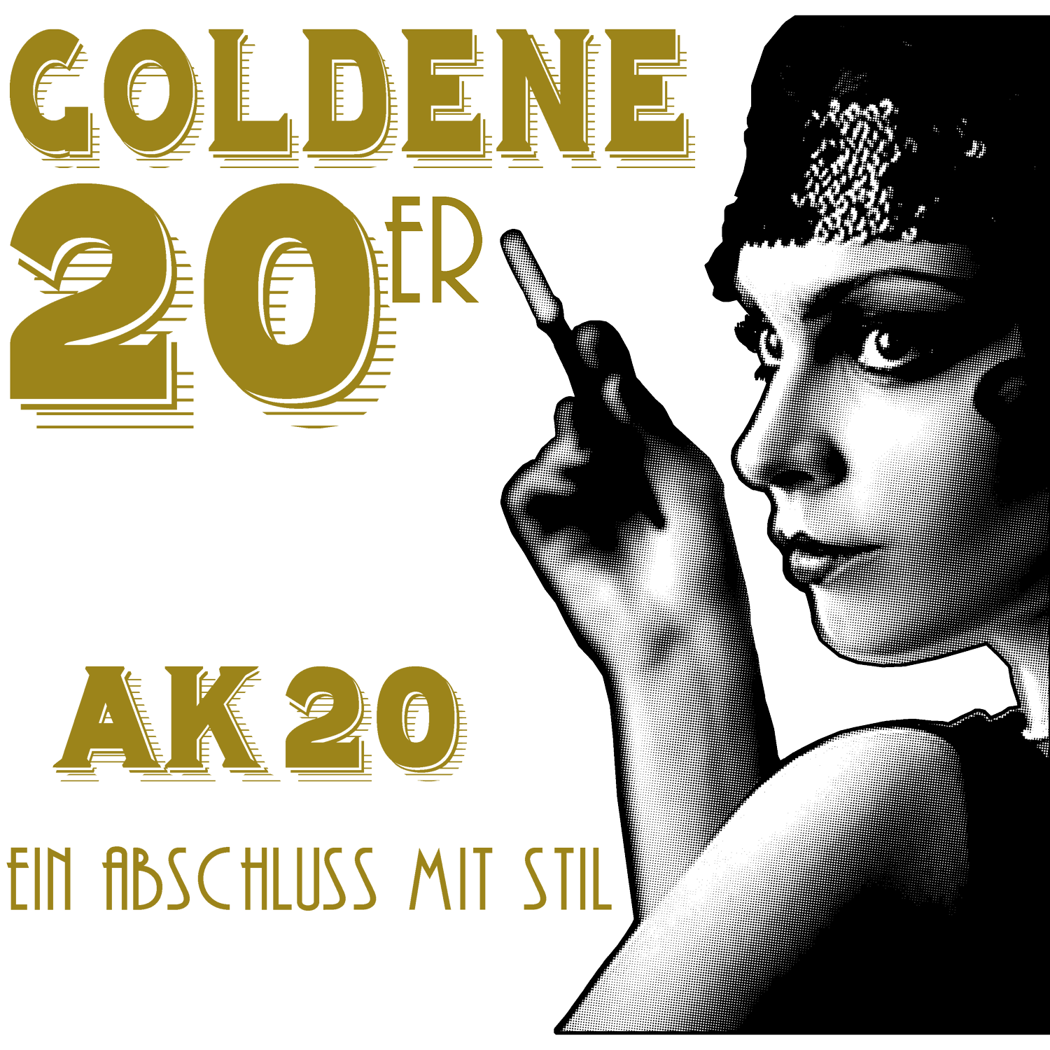 Goldene 20er - ein Abschluss mit Stil